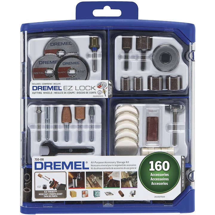 DREMEL EZ Lock Rotary Tool Accessory Kit, 160 Pieces for wholesale by Everyday Supply Co