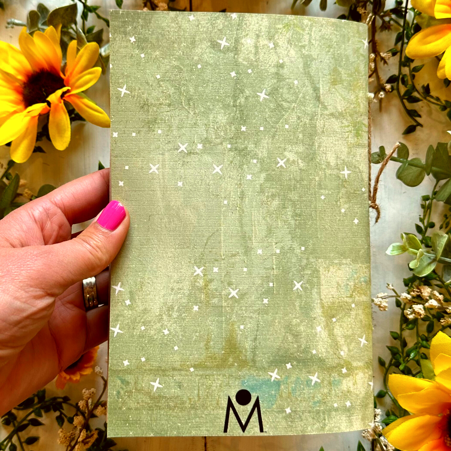 NOMAD Moon Magic - Vendita all'ingrosso Diari/agende - Diario estetico vintage fatto a mano, design Bookish Reader2