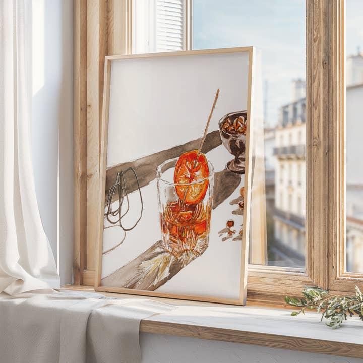 Gammeldags nr. 1 Giclee-tryk for engroshandel hos HadsComerArt