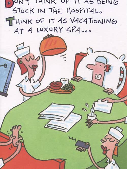 Get Well Hospital Humorous | GRTC | SM | 00560G for wholesale by DICKENS INC.