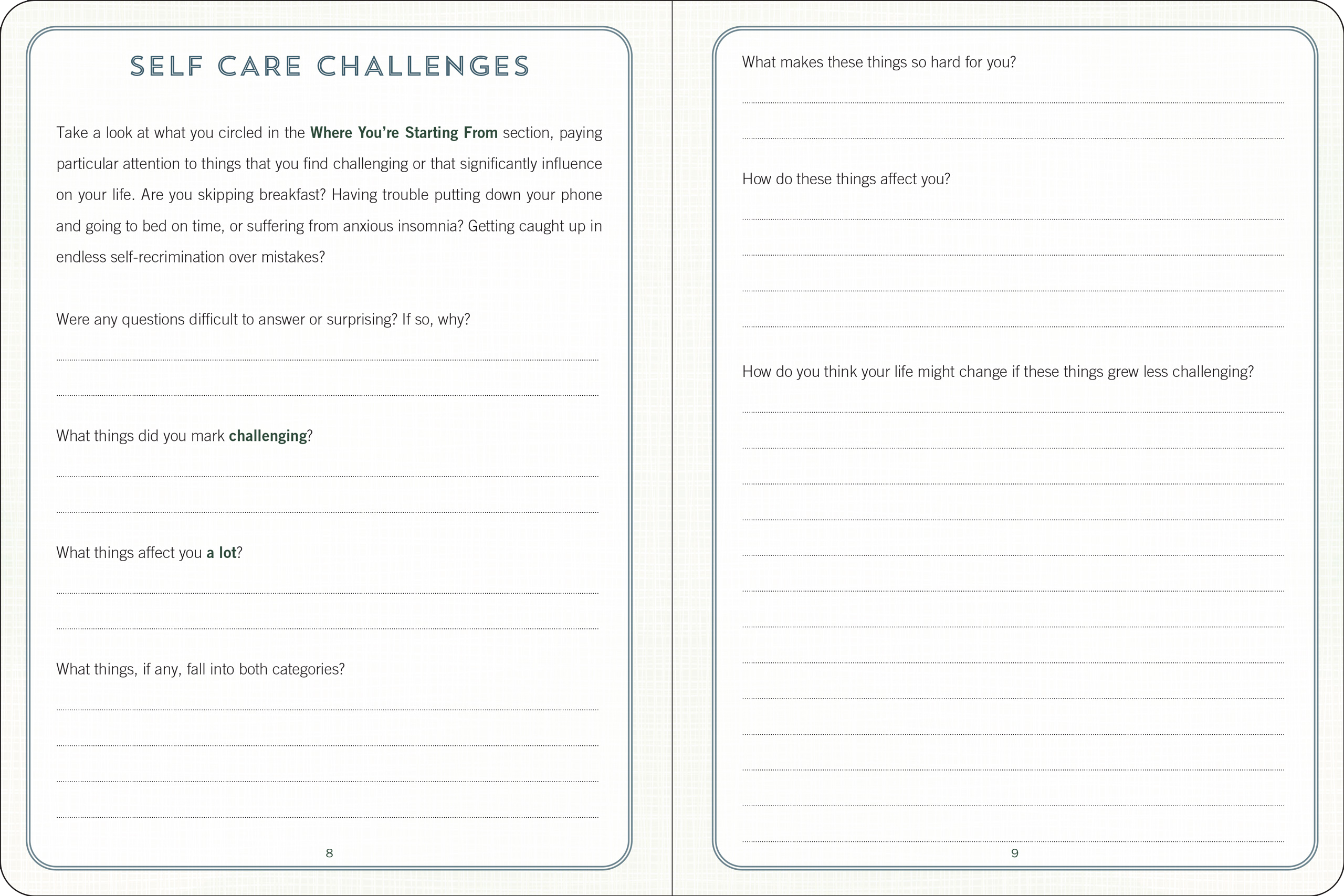 Peter Pauper Press - Wholesale Journal/Diary - Self Care3