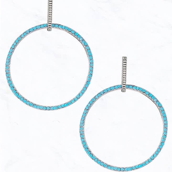 Crystal Round Post Dangle Earrings and other Purchase Wholesale s 957. Free Returns & Net 60 Terms on Faire trending on Faire.