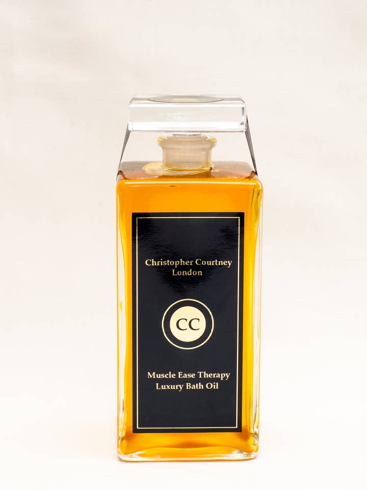 Muscle Ease Therapy Luxury Bath Oil 200ml for wholesale by Christopher Courtney