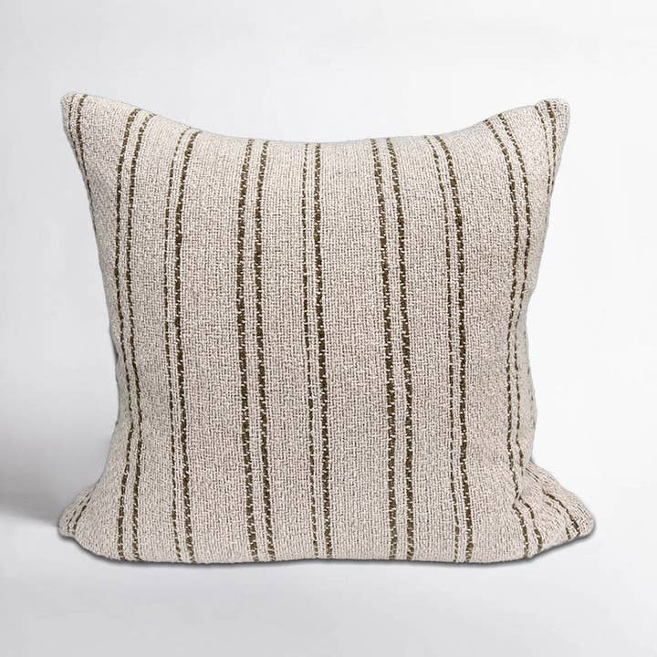 Eadie Lifestyle - Wholesale Throw/Decorative Pillow - Alba Cushion Cover - Olive4