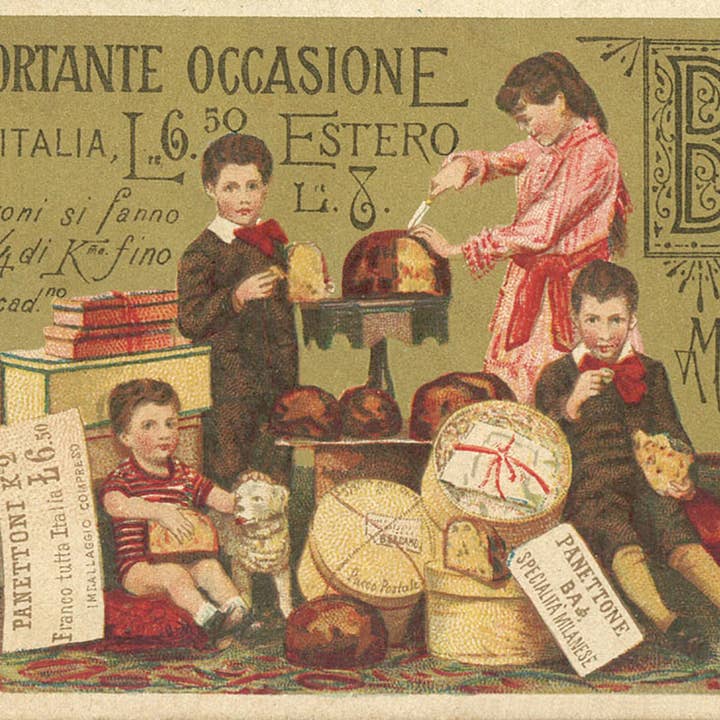 Baj - Dal 1768 – Großhandel Kuchen – BAJ 1768 - Klassischer Panettone in einer alten Hutschachtel - 1 kg7