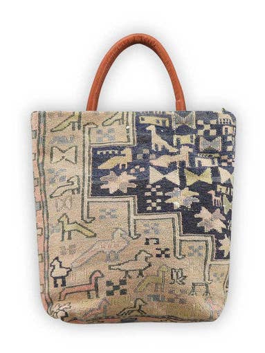 Sumak Kilim Tote for wholesale by Artemis Design Co.