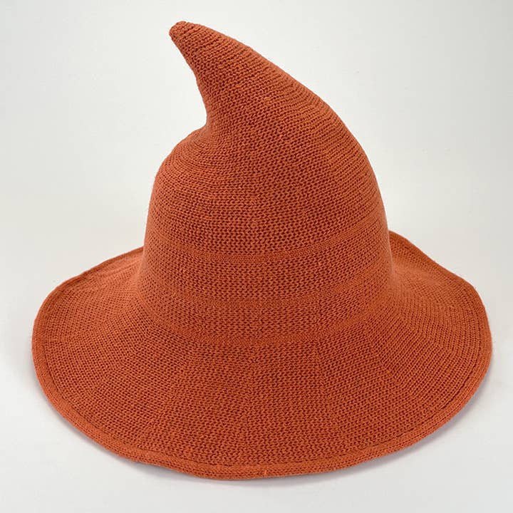Lily Clothing - Wholesale Fedora - Women's - HALLOWEEN WOOLEN WITCH HAT WITH BIG BRIM