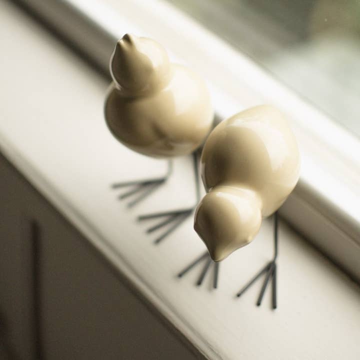 SWEDISH BIRD (2-set) - shiny yellow for wholesale by DBKD