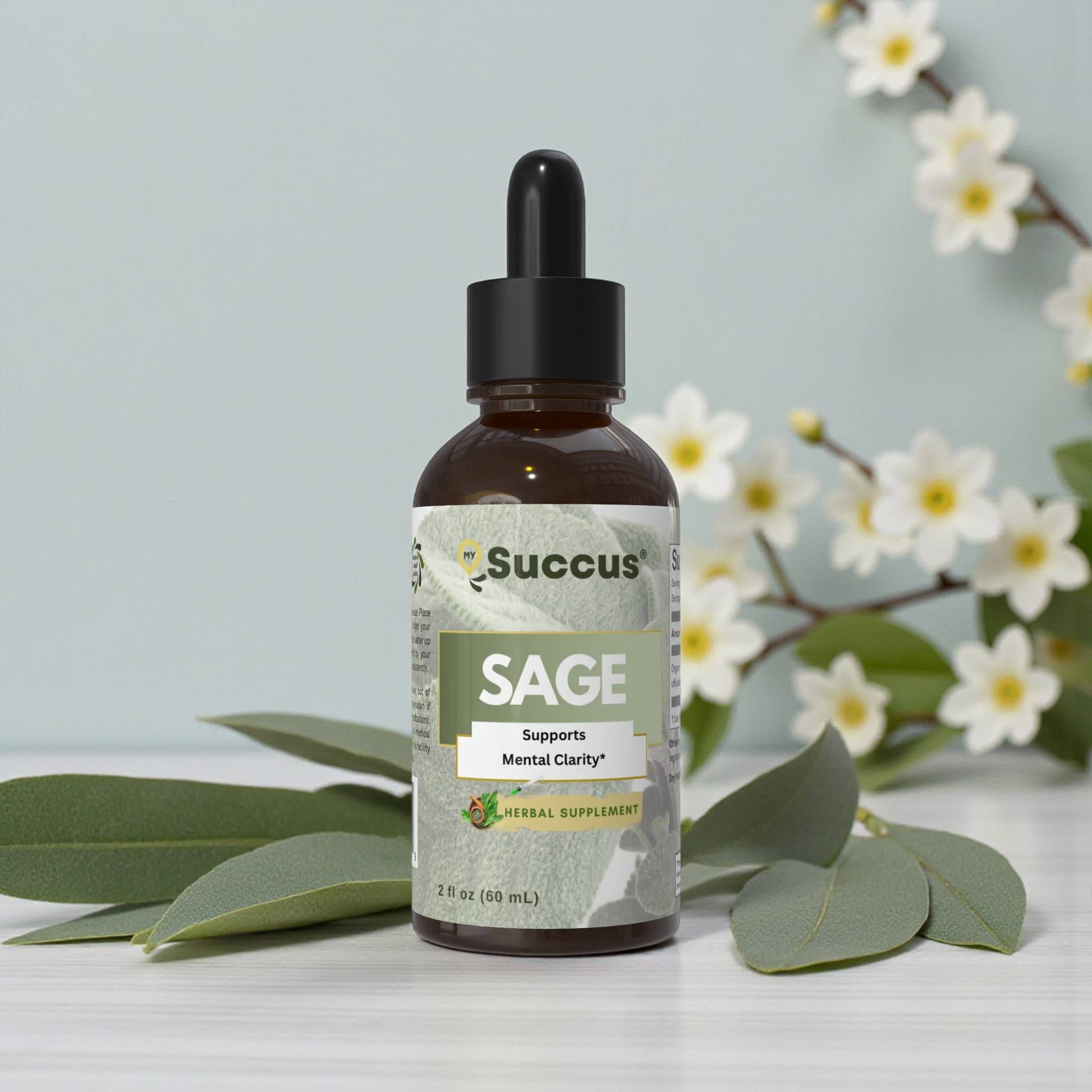 Succus - Wholesale Tincture - Sage Tincture | Premium Sage Botanical Extract
