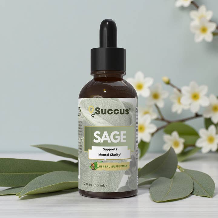 Succus - Wholesale Tincture - Sage Tincture | Premium Sage Botanical Extract0