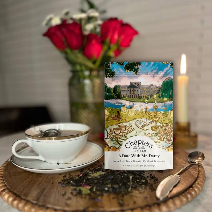 Chapters Tea & Company - Wholesale Loose Tea - A Date With Mr. Darcy (Silky Vanilla Bergamot Black Tea) 2oz1