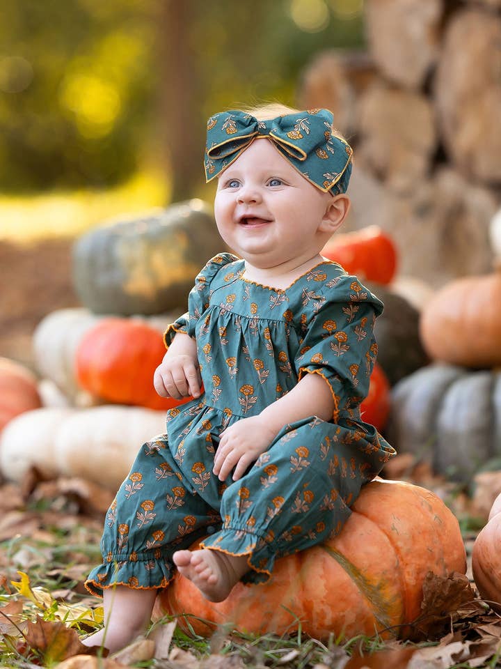 Autumn Ivy Romper for wholesale by mabel + honey