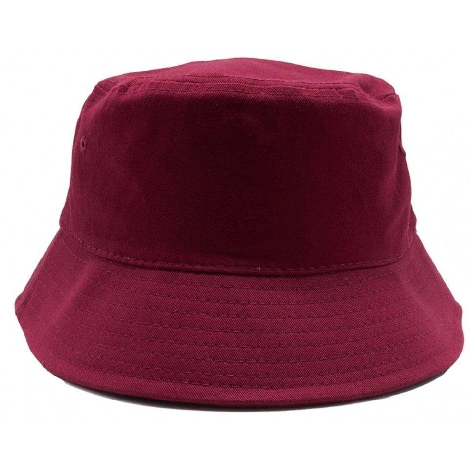 DOBBI - Wholesale Bucket Hat - Women's - PLAIN WASHED COTTON FISHERMAN BUCKET HATS13