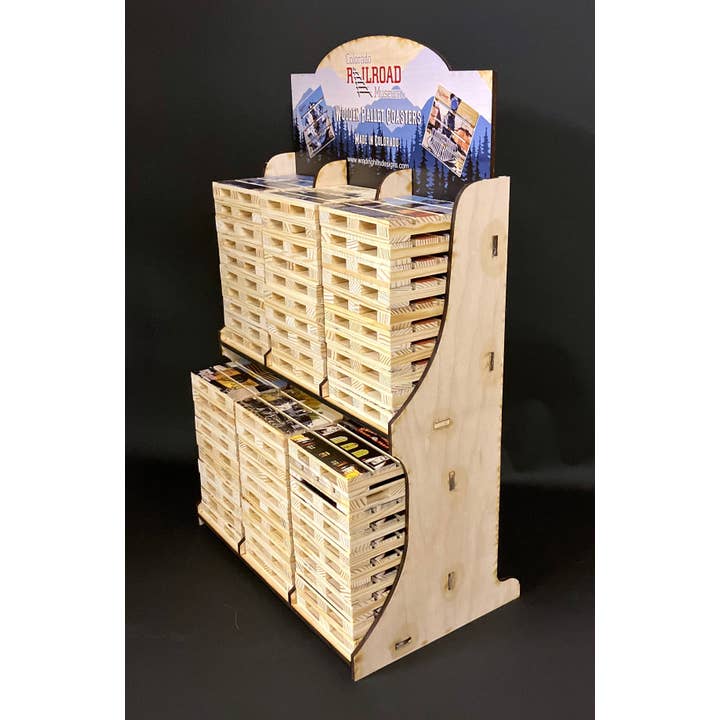 Winding Hills Designs – wholesale Coasters – Mini Pallet Coaster - C41