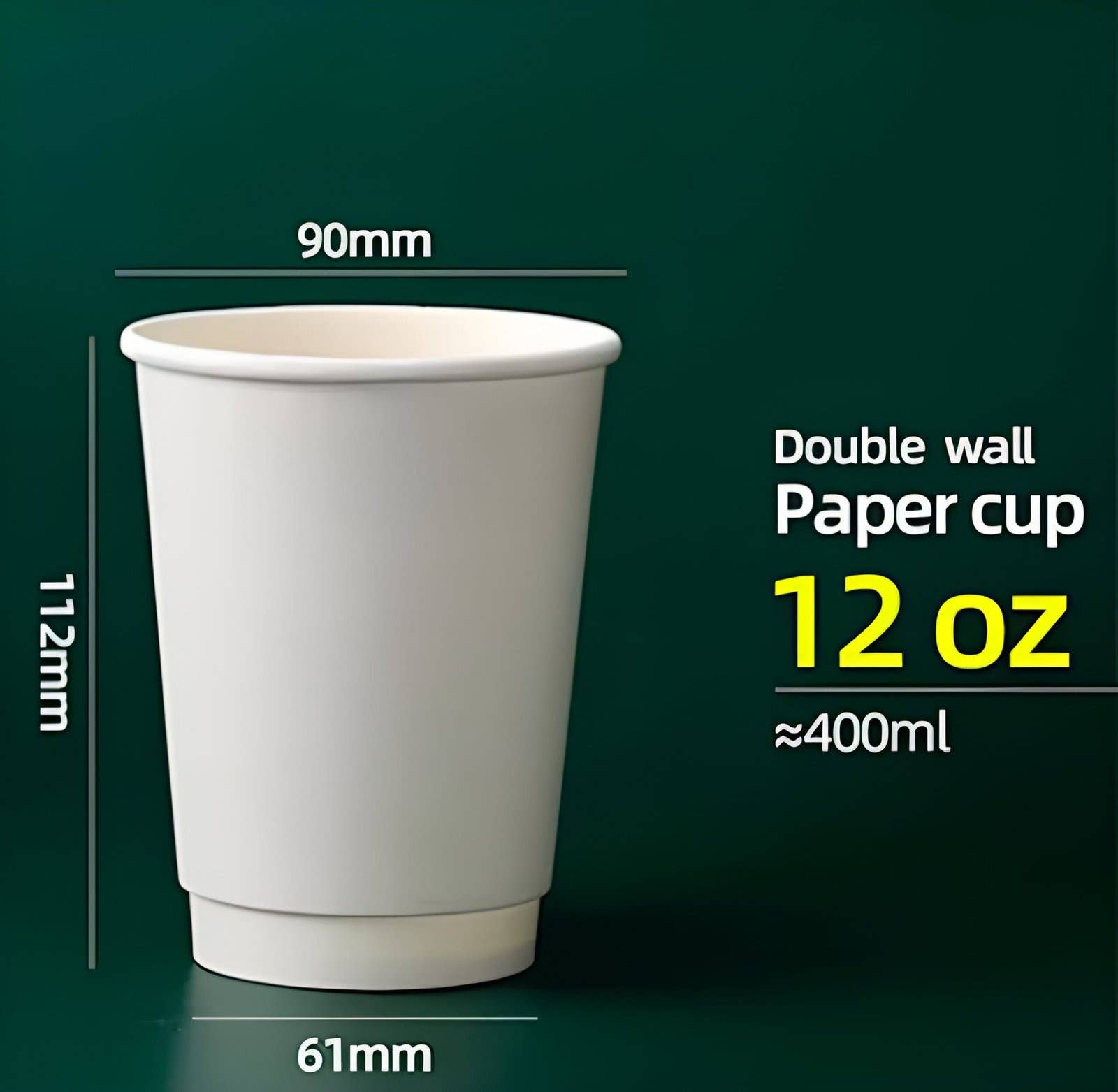 Clene Pack – Großhandel Einwegbecher – CLENE PACK Umweltfreundliche kompostierbare Papierkaffeebecher8