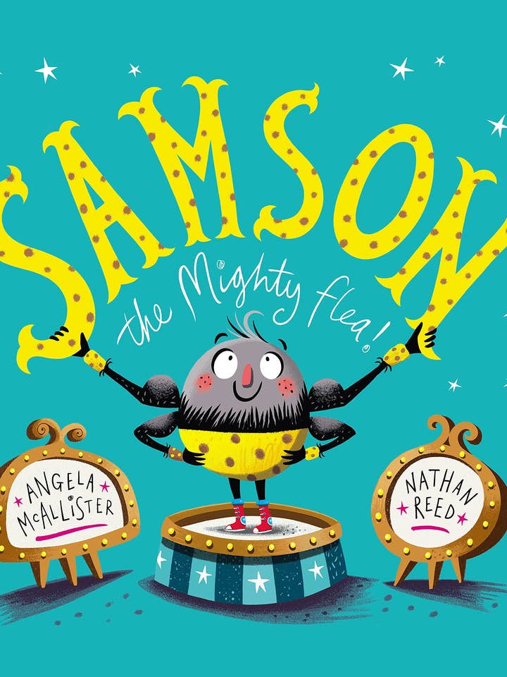 Samson: The Mighty Flea by Angela McAllister & Nathan Reed for wholesale by Boon Books