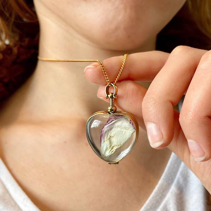 Medalhão Coração em Ouro de 18 Ct Vermeil por atacado de Mon Bijoux