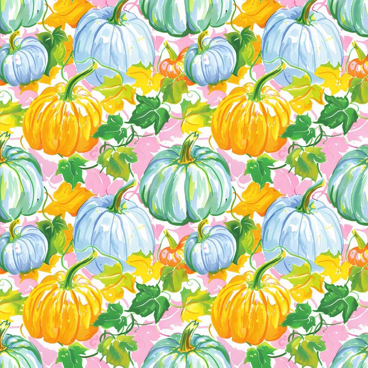 Beau Bottles - Wholesale Wine Gift Bag - Beau Bottles Orange and Blue Pumpkins- Champagne Collection4