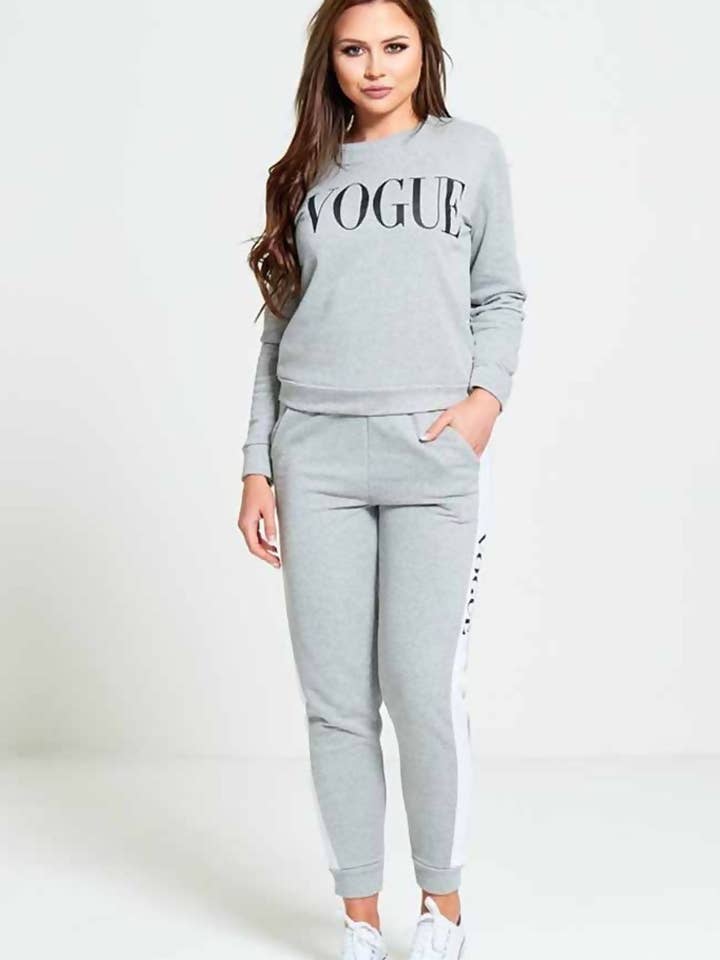 VOGUE PRINT TRACKSUIT for wholesale by J5FASHION