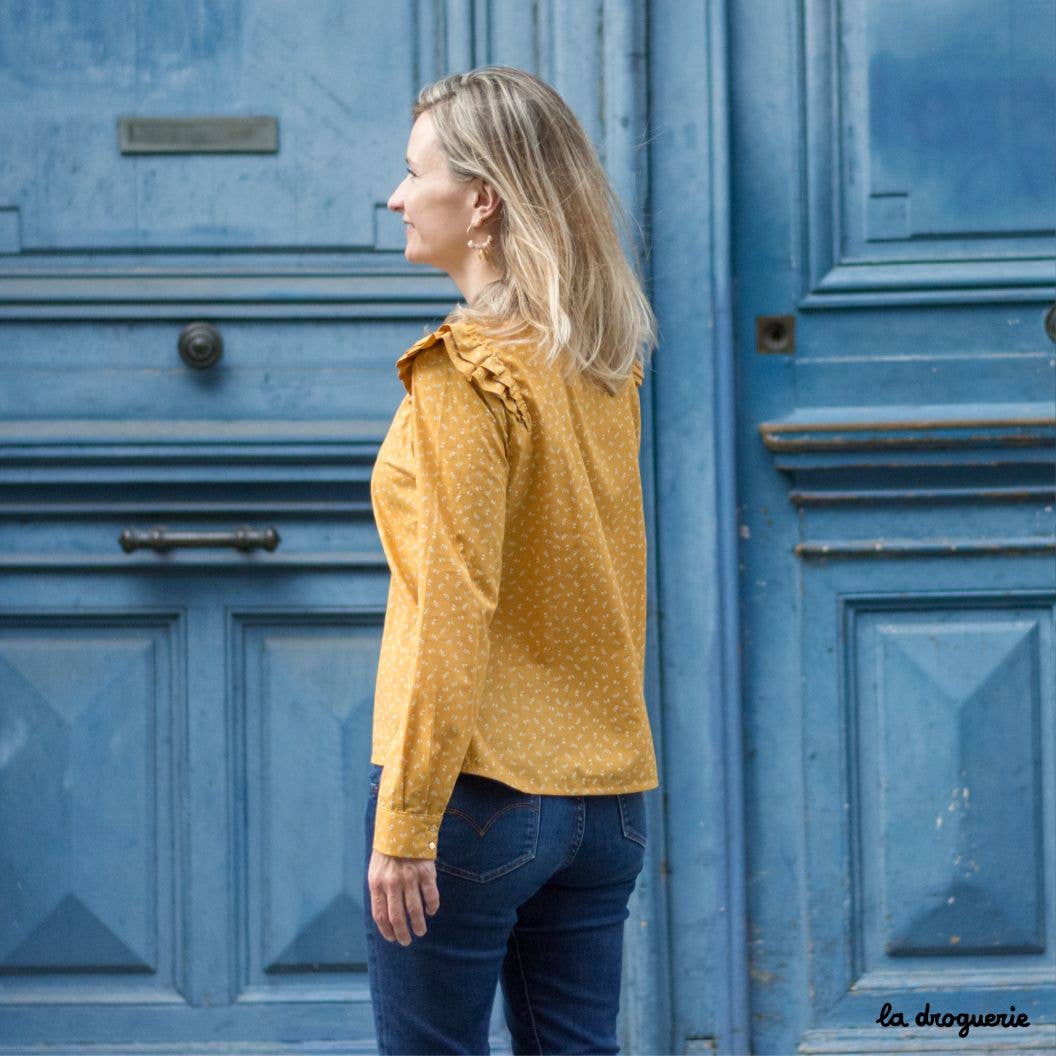 LA DROGUERIE - Wholesale Craft Sewing Kit - Women's blouse sewing pattern Place Monge2