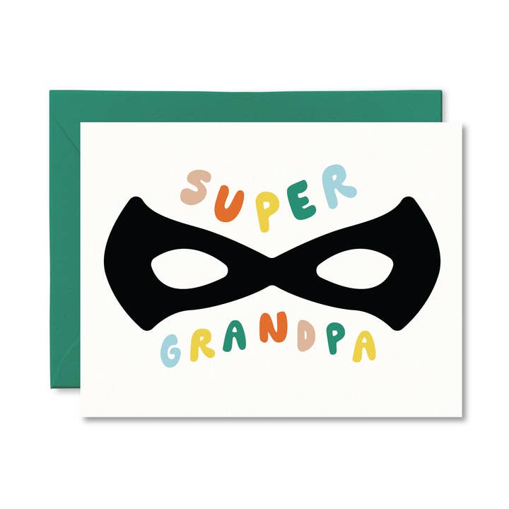 Super Grandpa Card for wholesale by Pretty by Her