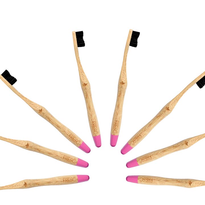 Fresc Oral Care - Wholesale Toothbrush - Bamboo Toothbrush - 8 PC1