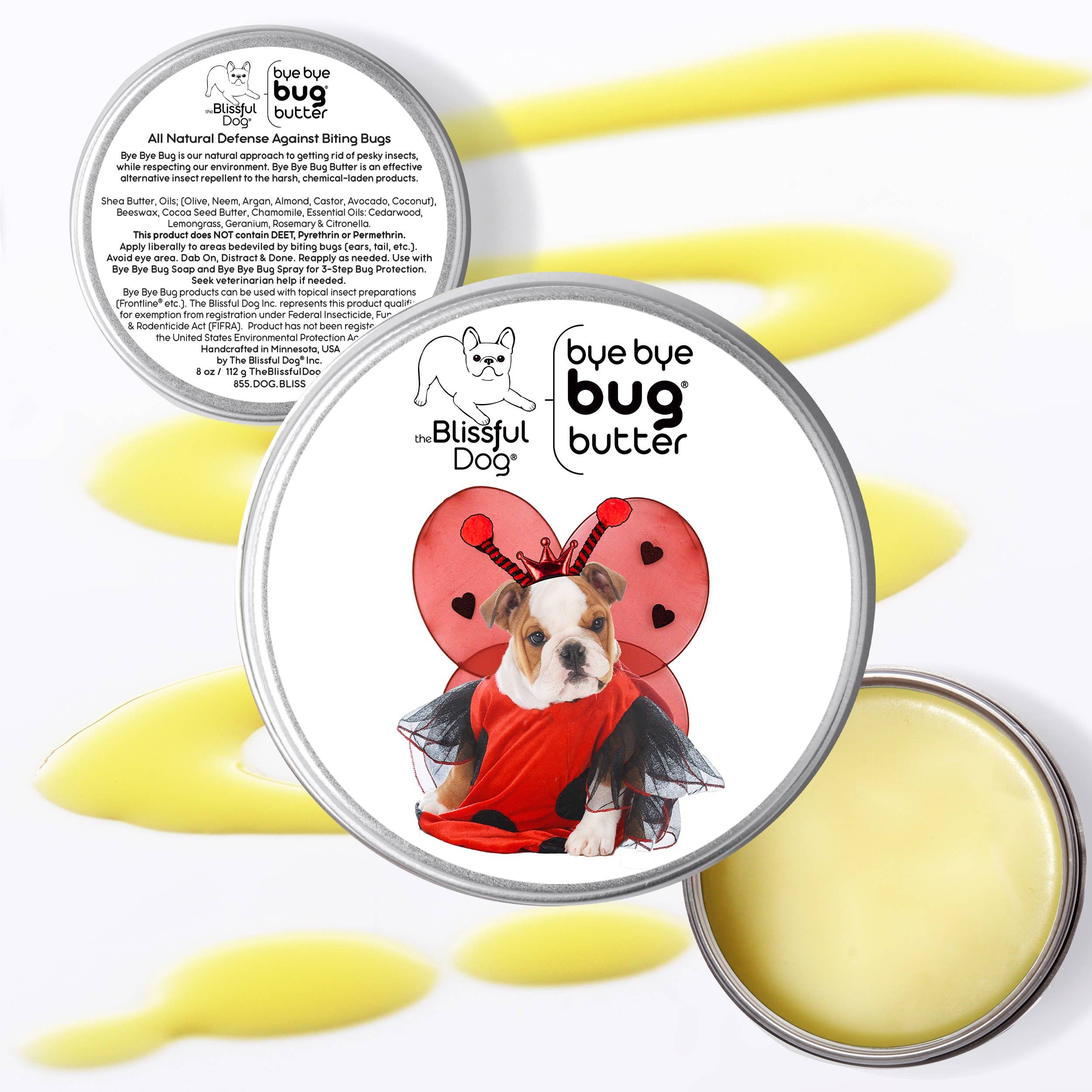The Blissful Dog - Wholesale Pet Spray - Dog - Bye Bye Bug Butter Natural Insect Repellant4
