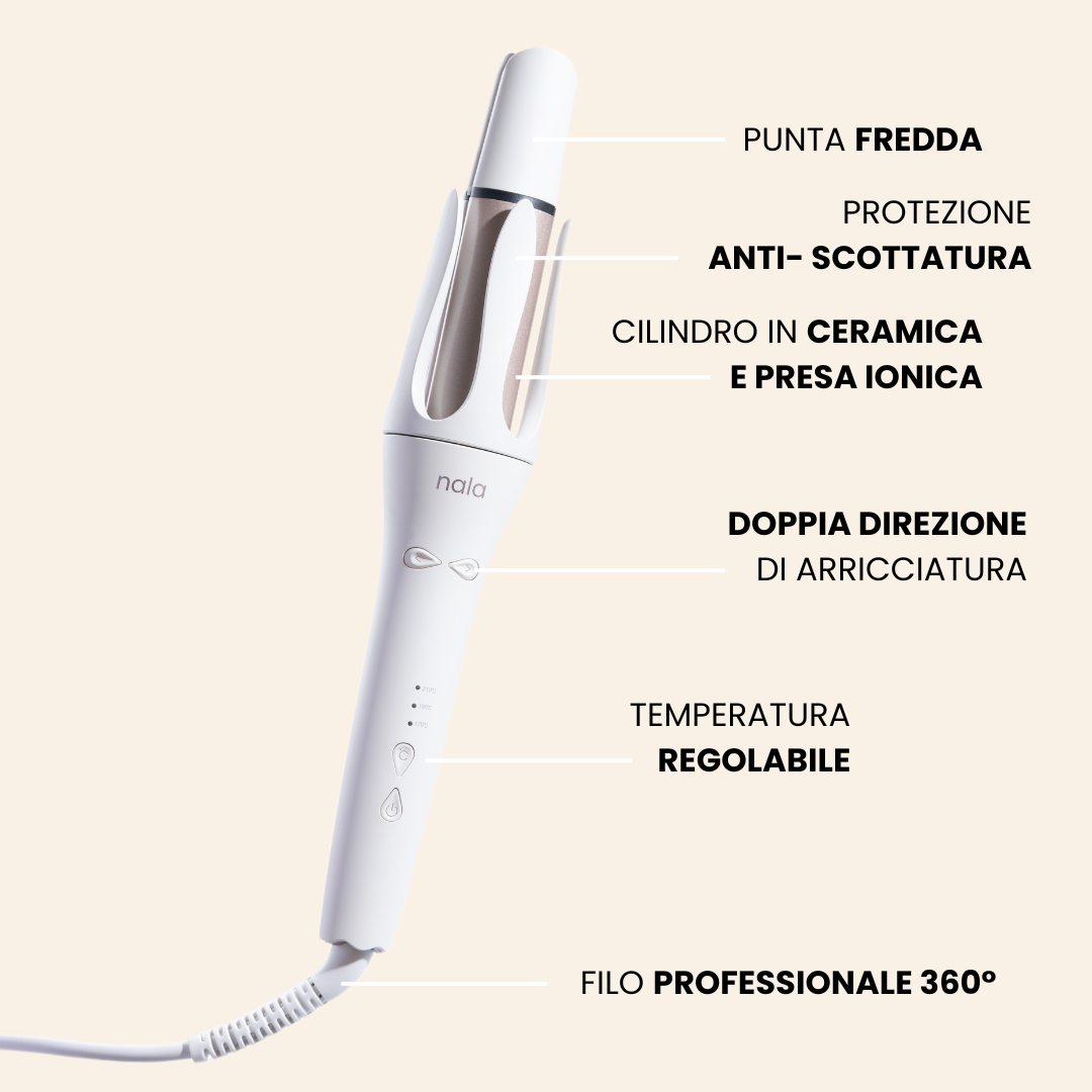 Nala - Wholesale Curling Iron/Wand - Nala Circle - Automatic Hair Curler5