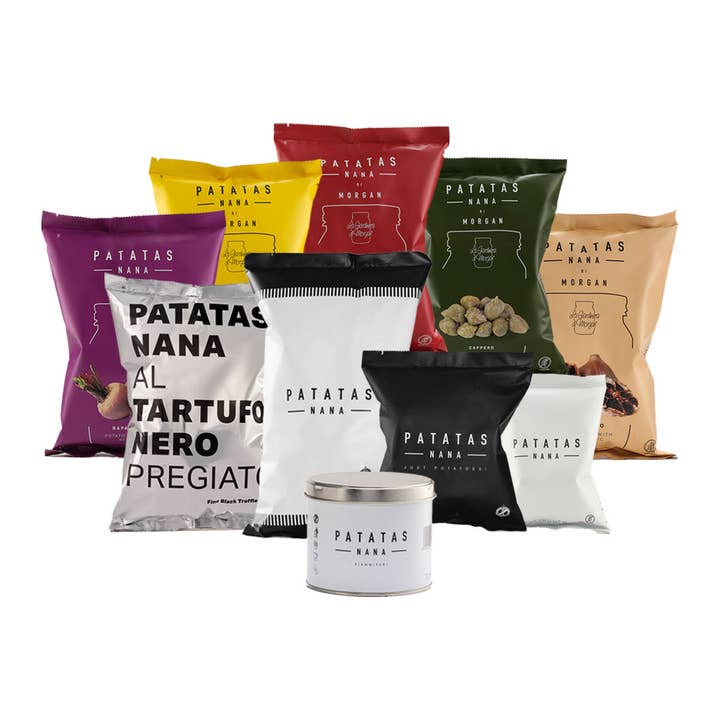 Patatas Nana - Vente Chips - Dégustation de Patatas Nana, essayez tous nos produits