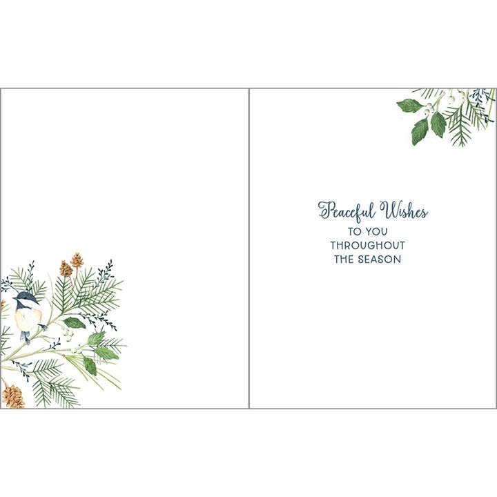 GINA B DESIGNS - Wholesale Christmas Card - Christmas Greeting Card - Winter Joy1