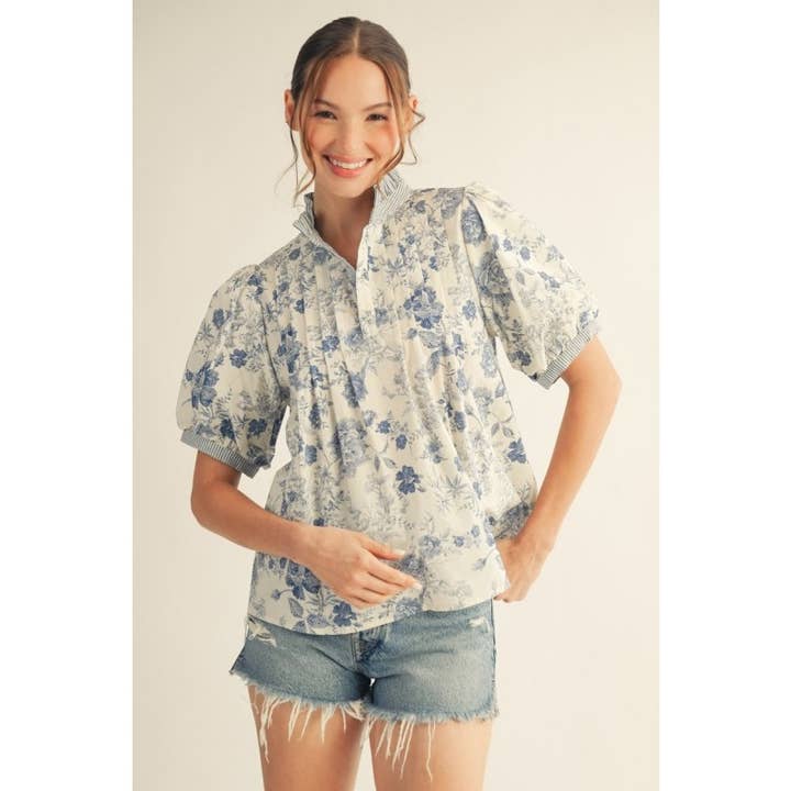 NEUES Blumenshirt für den Großhandel von STYLE USA