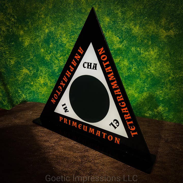 Goetic Impressions – wholesale Meditation supplies – Lesser Key of Solomon Magickal Circle and Triangle Complete Set10