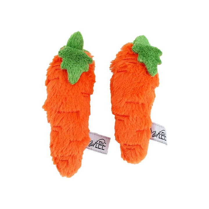 Midlee Designs - Wholesale Pet plush toy – Dog - Midlee Plush Carrot Easter Dog Toy- Pack of 21