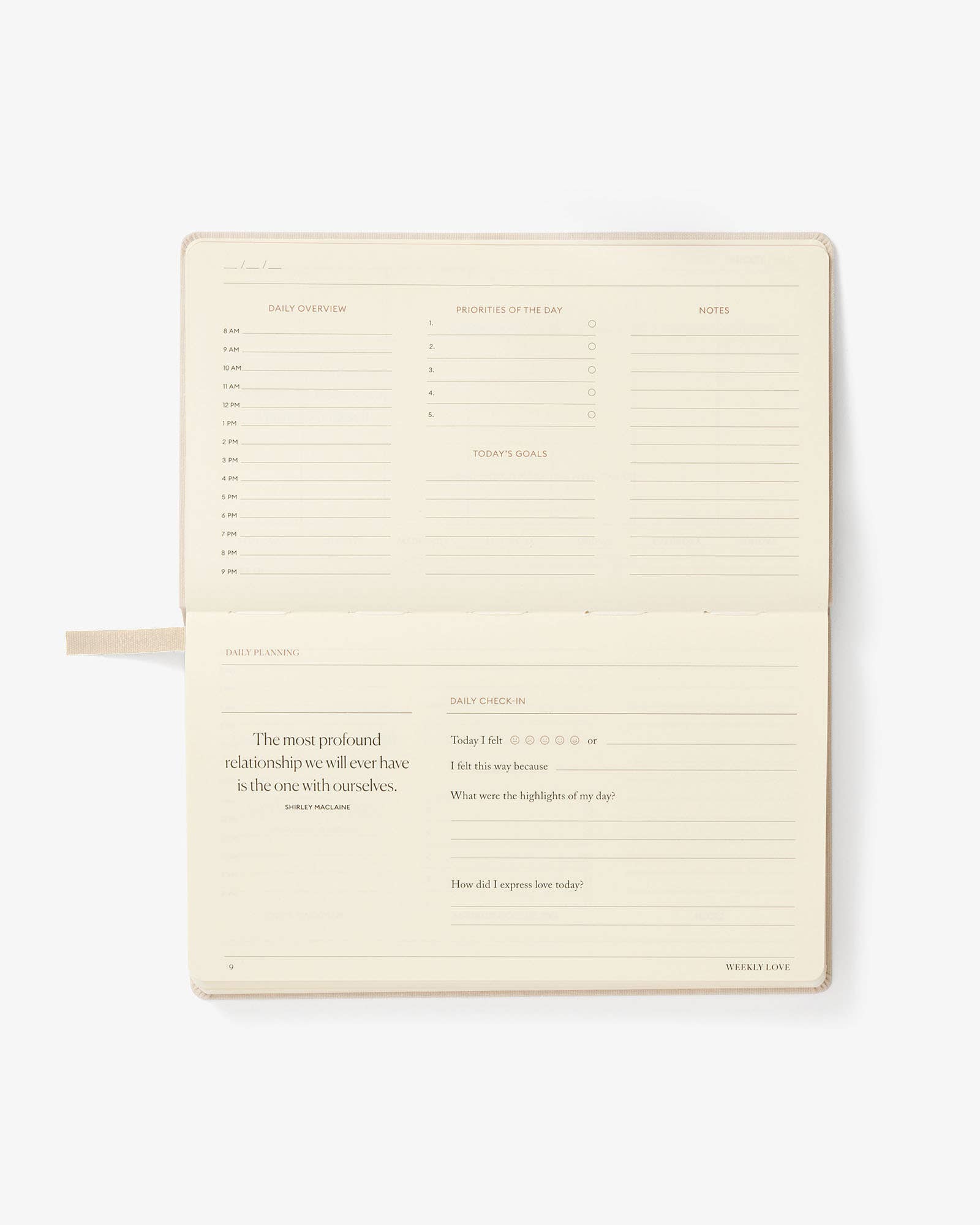 Intelligent Change - Wholesale Planner - The Weekly Love Planner - Daily Schedule, Self-Care, To-Dos6