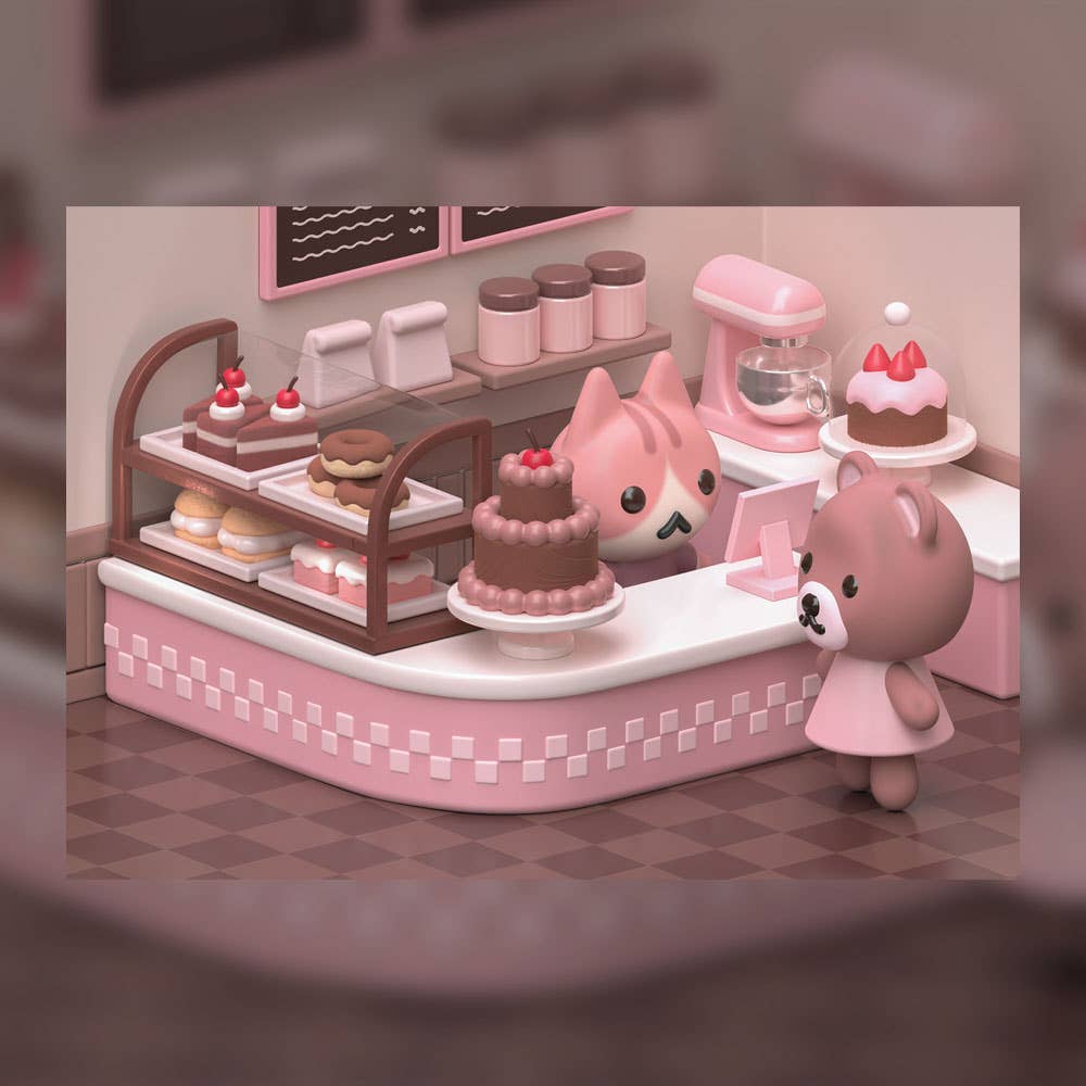 Canofdanchan Shop - Wholesale Art Print - Chocolate Pastry and Cakes Bakery Print3