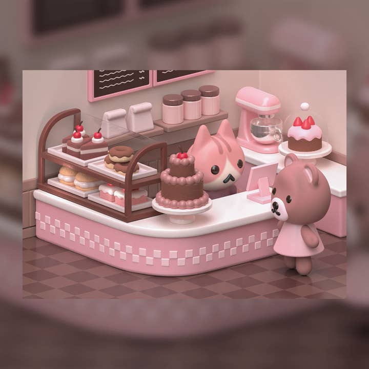 Canofdanchan Shop - Wholesale Art Print - Chocolate Pastry and Cakes Bakery Print3