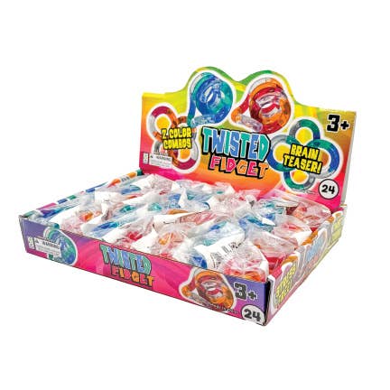 Geddes - Wholesale Fidget Toy - Kids - TWISTED FIDGET TOY 24/DSP2