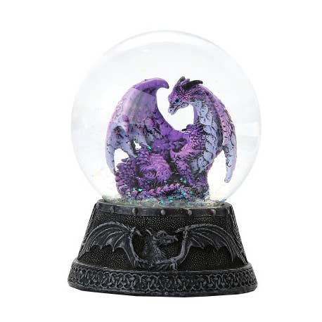 Hoarfrost Dragon Water Globe for wholesale by Pacific Trading
