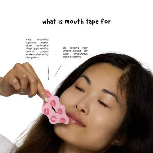 Mintier - Wholesale Sleep/Eye Mask - Goodnight Kiss Mouth Tape8