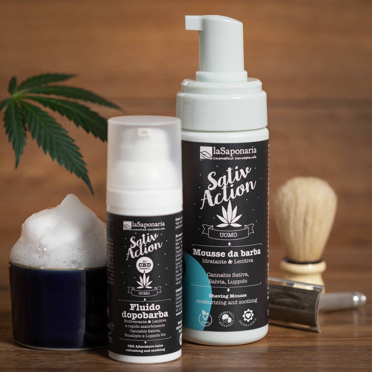 La Saponaria - Wholesale Shaving Cream - Men's - Shaving Mousse (150 ml)2