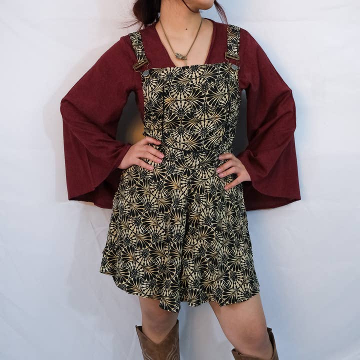 Boho Breeze Zwierige Wijde Pijpen Jumpsuits voor wholesale door Karma Nepal Crafts