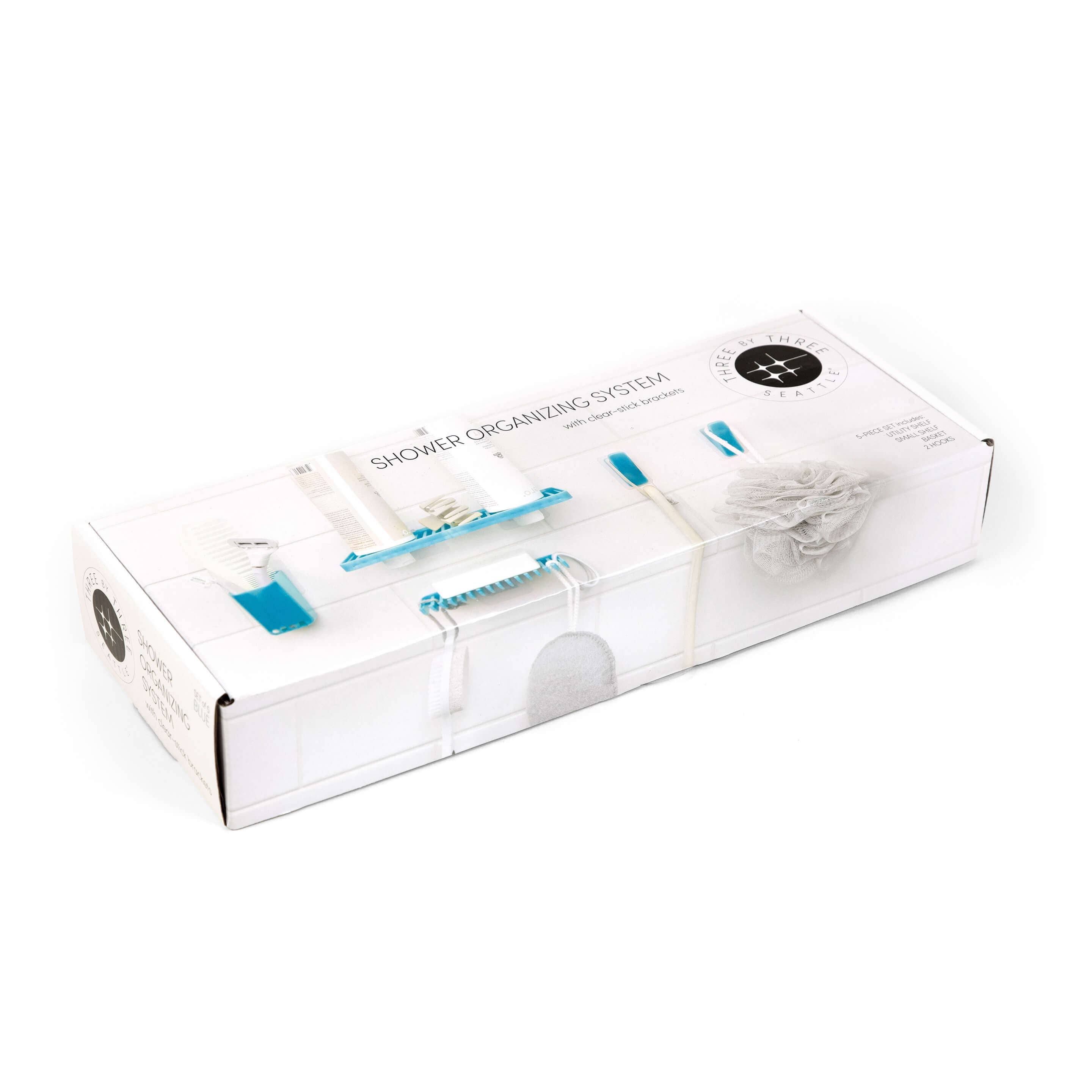 Three by Three Seattle - Wholesale Bath Caddy - aquafolio shower set of 525