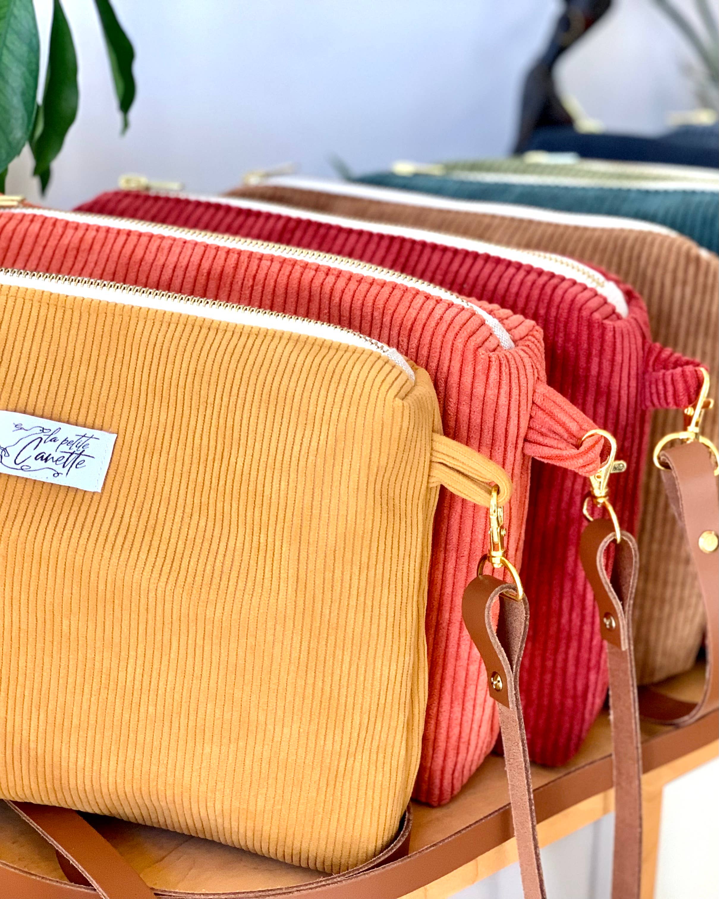 BARBE MELISSA EI - La petite canette - Vendita all'ingrosso Tracolla - Donna - Borsa a tracolla in velluto a coste7