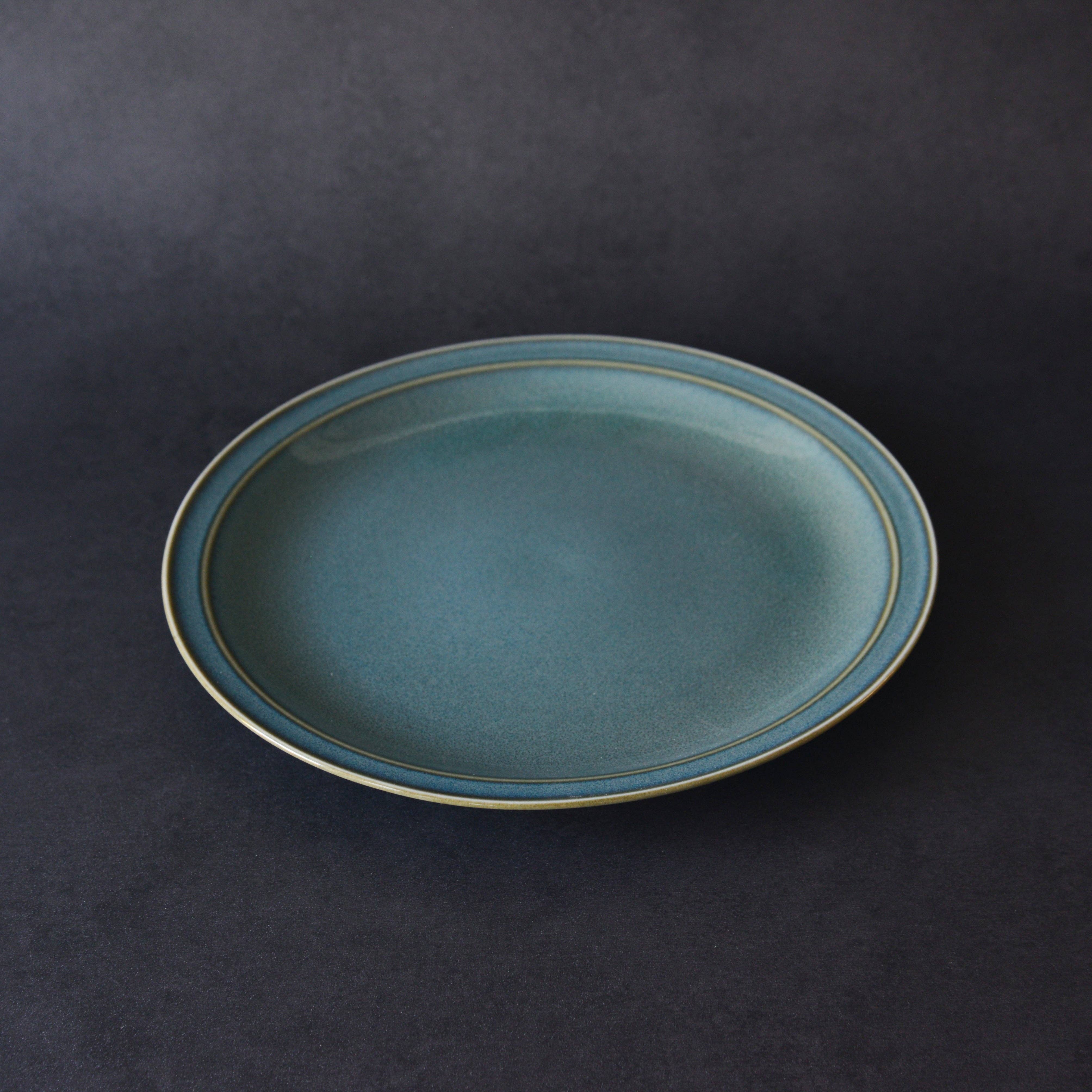 HARMONY NIPPON - Wholesale Dinner Plate - Mino ware Plate L - Green0