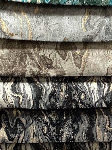 MILANO Jacquard Print metallisk marmoreret stof, 118 tommer i bredden, | Boligindretning for engroshandel hos Fabrics Star