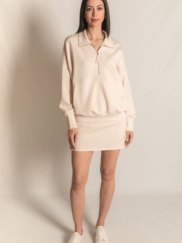 P. CILL – wholesale Sweatshirt - Dam – P. CILL Butter Modal tröja med dragkedja64