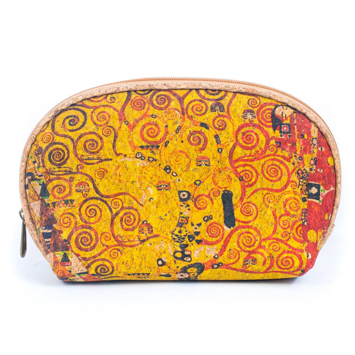 Meninas Bonitas Cork - Wholesale Makeup/Cosmetic Bag - Luxury Women's 3-Piece Cork Cosmetic Bag Set BAG-22674