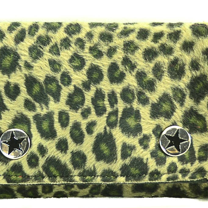 Funk Plus - Vendita all'ingrosso Portafogli - Donna - Portafoglio leopardato peloso WF-LEO con interno in vera pelle14