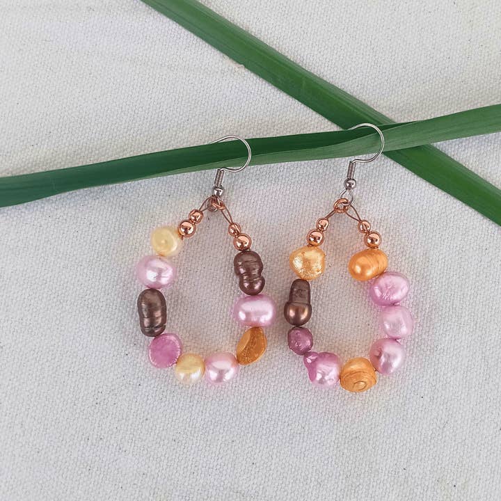 Cherokee Copper - Wholesale Dangle Earrings - Sweet Corn Earrings