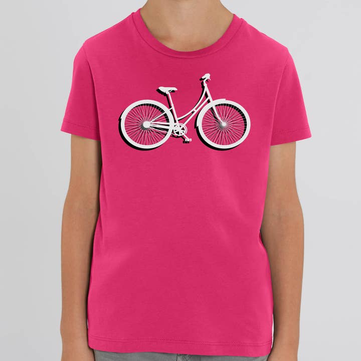 Bike Kids T-Shirt for wholesale by Meeplings | Handmade in Berlin